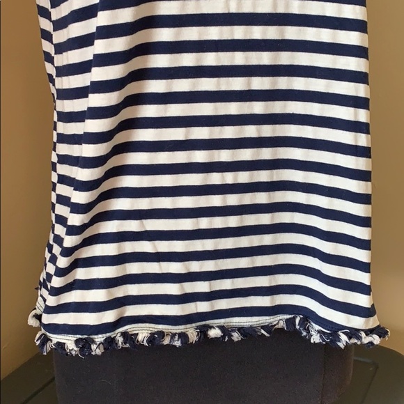 EUC Size Large Stretchy striped blouse C1 - Picture 2 of 5